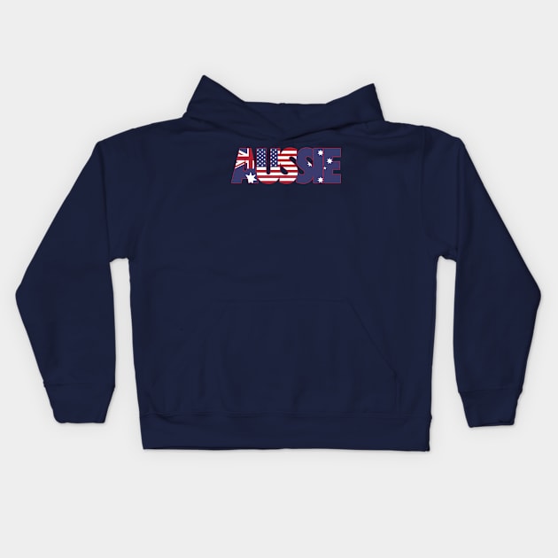 Aussie US Kids Hoodie by RagdollMegs